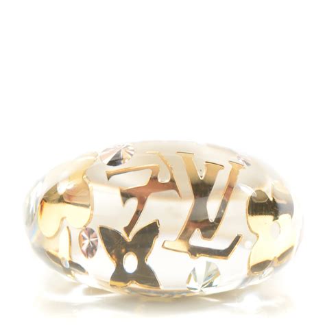 louis vuitton resin ring|Louis Vuitton ring price.